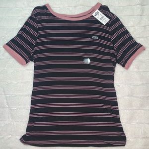 Striped Vans shirt